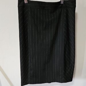Express Black Pencil Skirt Knee-Length Workwear